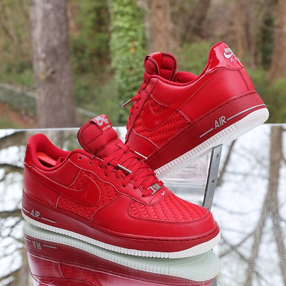 Nike Other - Nike Air Force 1 Low Woven Gym Red
